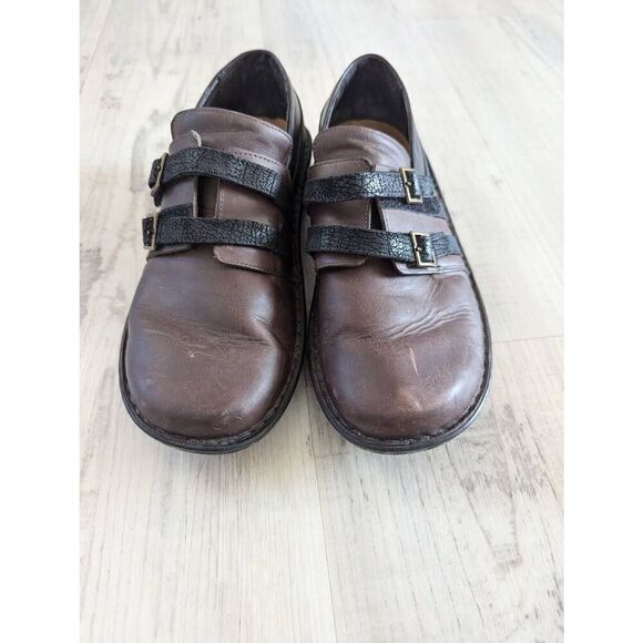 Naot Celeste Loafer women's size 38 (L7) brown double buckle slip on comfort - Picture 2 of 7